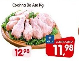 Cercadão Coxinha da Asa 1kg oferta