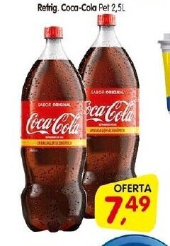 Refrig. Coca Cola pet 2.5L