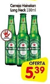 Cercadão Cerveja Heineken Long Neck 330ml oferta