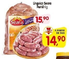 Cercadão Linguica Seara Pernil 1kg oferta