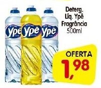 Cercadão Deterg. Liq Ype Frag. 500ml oferta