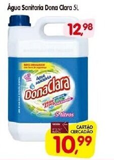 Cercadão Agua Sanitaria Dona Clara 2L oferta