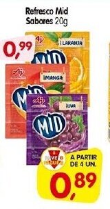 Cercadão Refresco Mid Sabores 20g oferta