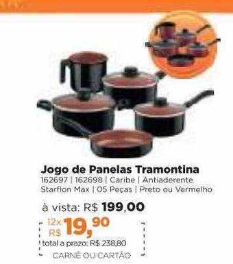 Jogo De Panelas Tramontina