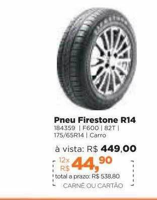 Pneu Firestone R14