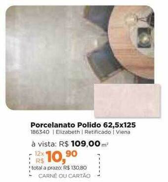 Lojas TaQi Porcelanato Polido oferta