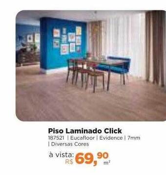 Piso Laminado Click