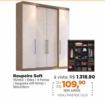 Lojas TaQi Roupeiro Soft oferta