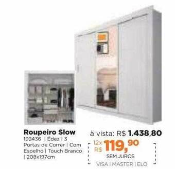 Lojas TaQi Roupeiro Slow oferta