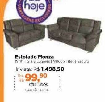 Lojas TaQi Estofado Monza oferta