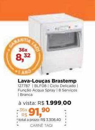 Lojas TaQi Lava-louças Brastemp oferta