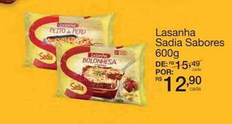 Lasanha Sadia Sabores