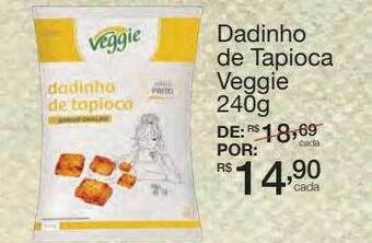Mambo Dadinho De Tapioca Veggie oferta