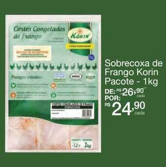 Mambo Sobrecoxa De Frango Korin oferta