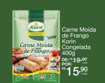 Mambo Carne Moida De Frango Korin Congelada oferta