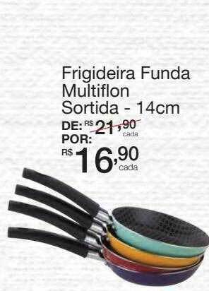 Frigideira Funda Multiflon Sortida 14cm