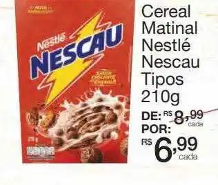 Mambo Cereal Matinal Nestlé Nescau Tipos oferta