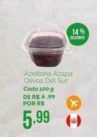 Oba Hortifruti Azeitona Azapa Olivos Del Sur 14% Desconto oferta