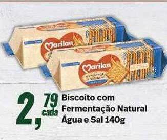 Rede Multi Market Biscoito Com Fermentação Natural água E Sal oferta
