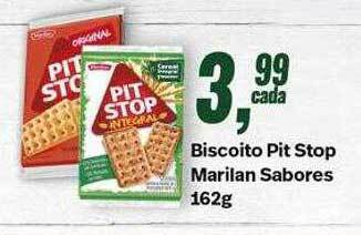 Rede Multi Market Biscoito Pit Stop Marilan Sabores oferta