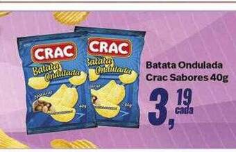 Rede Multi Market Batata Ondulada Crac Sabores oferta