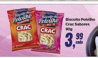 Rede Multi Market Biscoito Polvilho Crac Sabores oferta