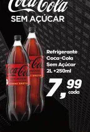 Refrigerante Coca-cola Sem Açúcar