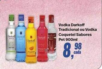 Vodka Darkoff Tradicional Ou Vodka Coquetel Sabores Pet