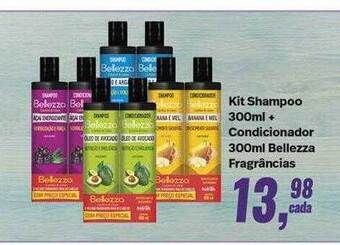 Rede Multi Market Kit Shampoo + Condicionador Bellezza Fragrâncias oferta