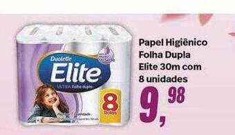 Rede Multi Market Papel Higiênico Folha Dupla Elite Com 8 oferta