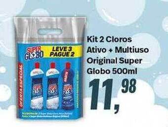 Rede Multi Market Kit 2 Cloros Ativo + Multiuso Original Super Globo oferta