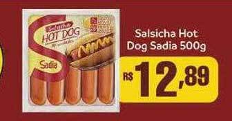 Rede Multi Market Salsicha Hot Dog Sadia oferta