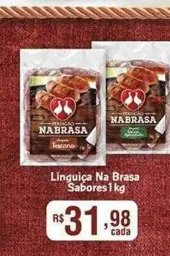 Rede Multi Market Linguiça Na Brasa Sabores oferta