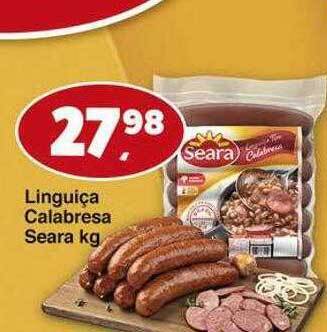 Rede Multi Market Linguiça Calabresa Seara Kg oferta