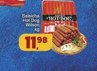 Rede Multi Market Salsicha Hot Dog Wilson Kg oferta