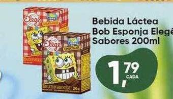 Bebida Láctea Bob Esponja Elegê Sabores