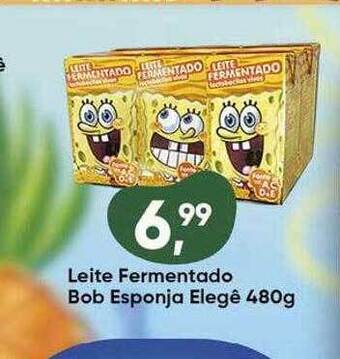 Rede Multi Market Leite Fermentado Bob Esponja Elegê oferta
