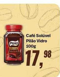 Rede Multi Market Café Solúvel Pilão Vidro oferta