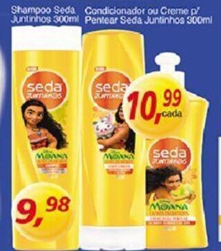 Supermercados Guanabara Shampoo Seda Juntinhos 300ml oferta