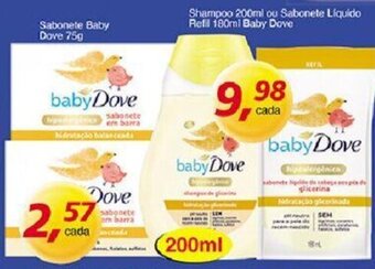 Supermercados Guanabara Sabonete Baby Dove 75g oferta