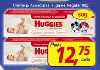 Supermercados Guanabara Creme p/ Assaduras Huggies Regular 80g oferta