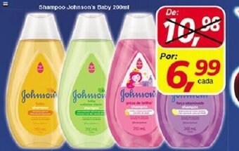 Supermercados Guanabara Shampoo Johnson's Baby 200ml oferta