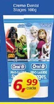 Supermercados Guanabara Creme Dental Stages 100g oferta