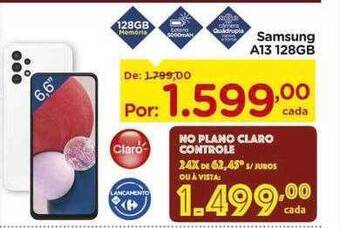 Carrefour Samsung A13 128gb oferta