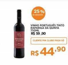 Pinheiro Supermercado Vinho Português Tinto Rapariga Da Quinta oferta