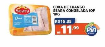 Pinheiro Supermercado Coxa De Frango Seara Congelada Iqf oferta
