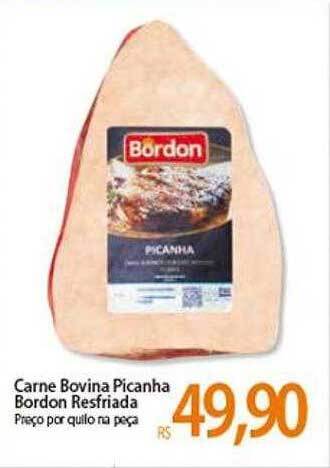 Atacadão Carne Bovina Picanha Bordon Resfriada oferta