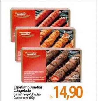 Atacadão Espetinho Jundiaí Congelado oferta