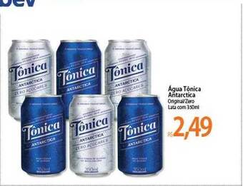 Atacadão água Tônica Antarctica oferta