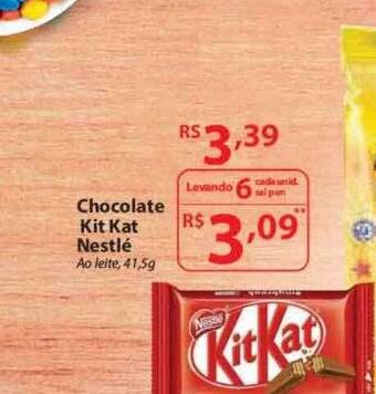 Nacional Chocolate Kit Kat Nestlé oferta